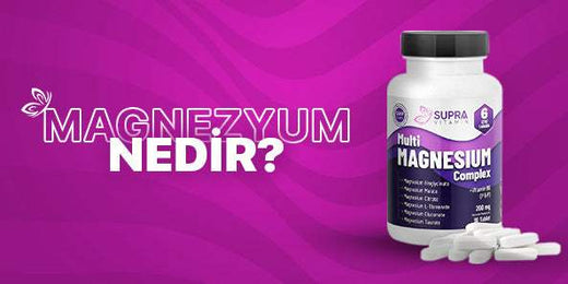 Magnezyum Nedir, Ne İşe Yarar? - Supra Protein