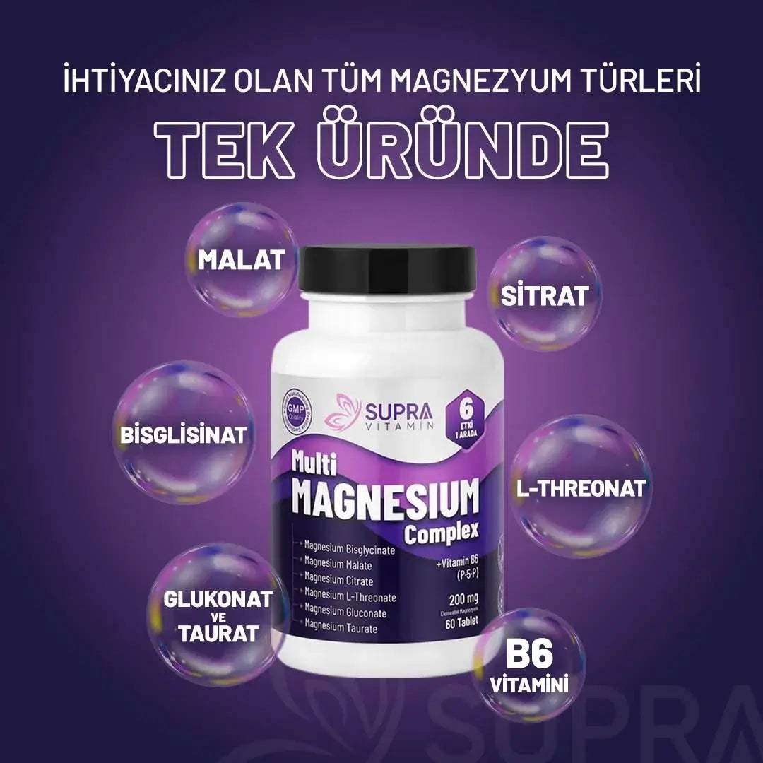 Magnezyum Takviyeleri - Supra Protein