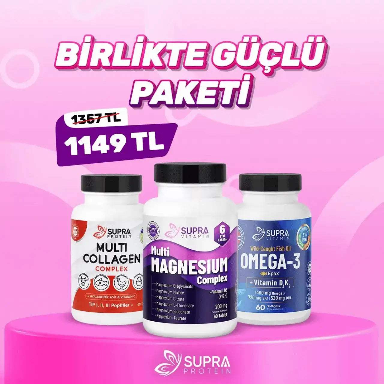 Birlikte Güçlü Paketi - Supra Protein