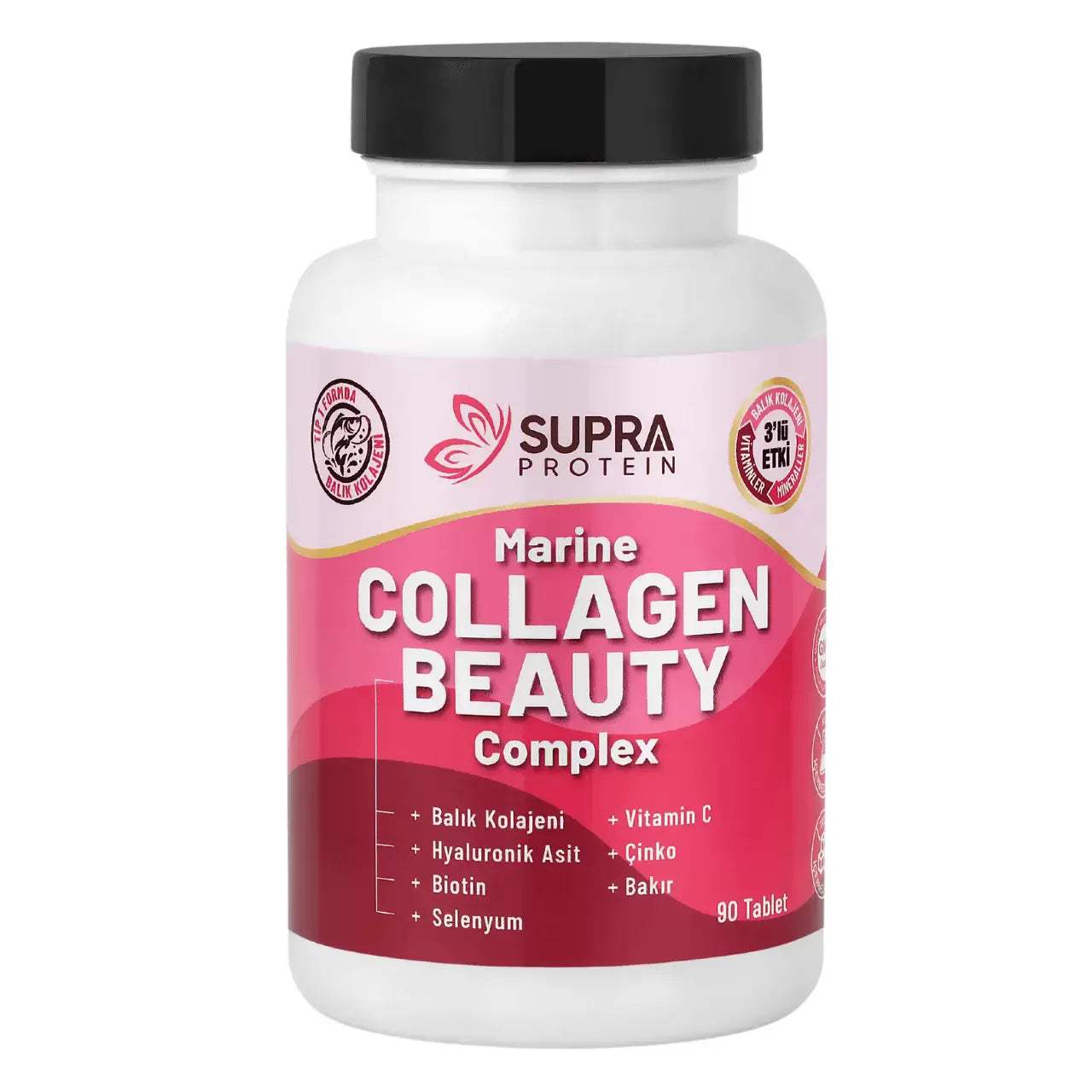 Collagen Beauty Complex (90 Tablet) - Supra Protein