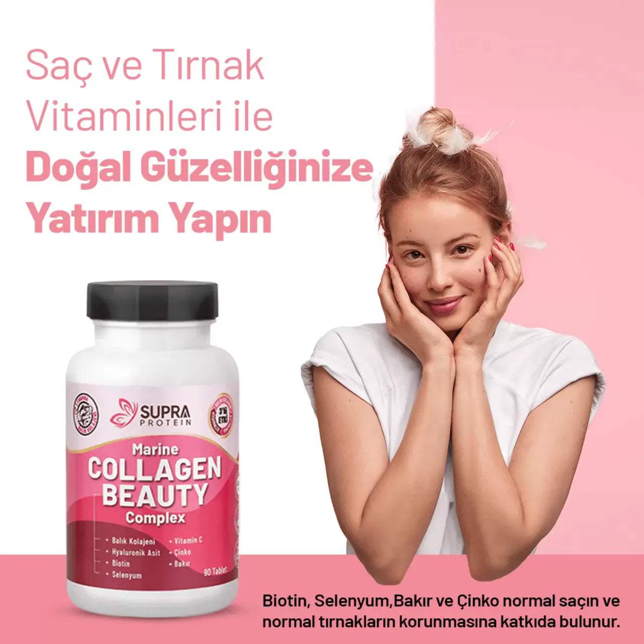 Collagen Beauty Complex (90 Tablet) - Supra Protein