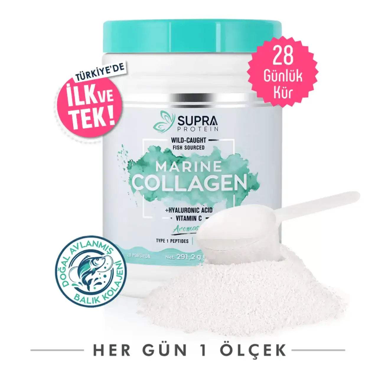 Marine Collagen ( Toz Form) - Supra Protein