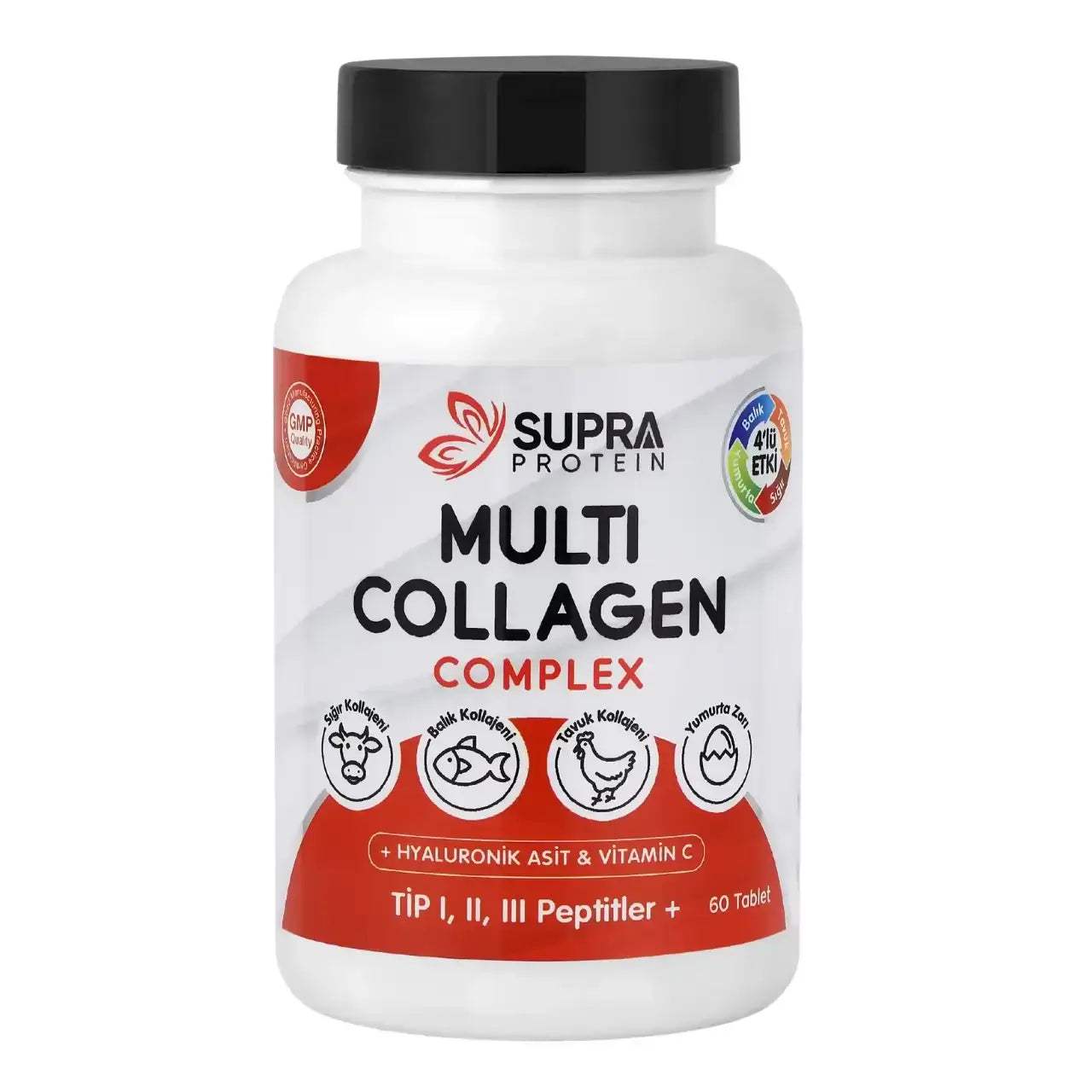 Multi Collagen Complex ( Tablet Form) - Supra Protein