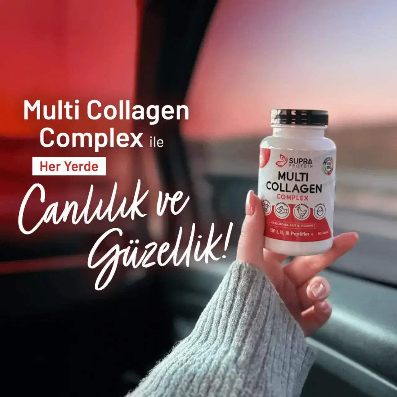 Multi Collagen Complex ( Tablet Form) - Supra Protein