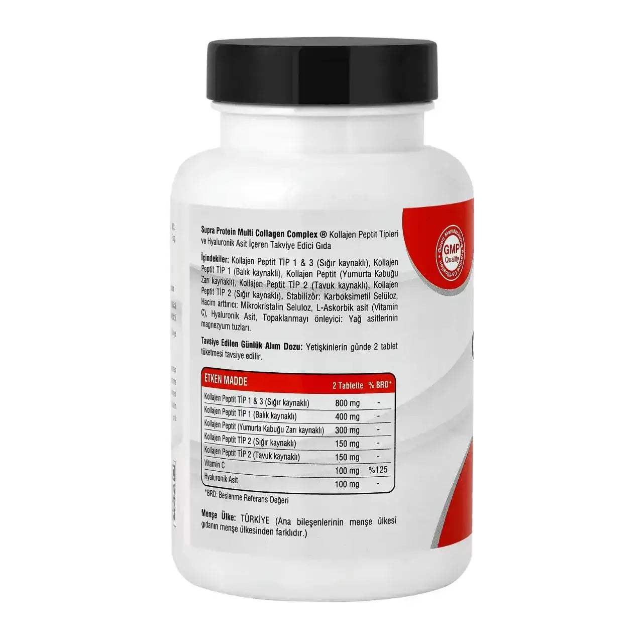 Multi Collagen Complex ( Tablet Form) - Supra Protein